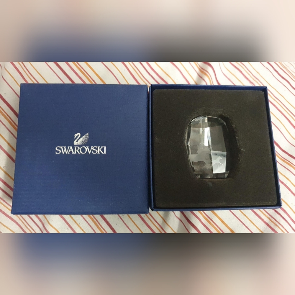Swarovski Crystal Horses 2014 #5004732 Paperweight